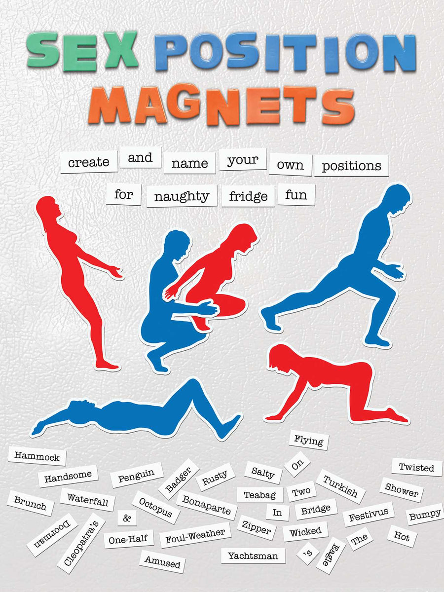 Sex Positions Magnets : Create and Name Your Own Positions for Naughty –  Pickwick Bookshop