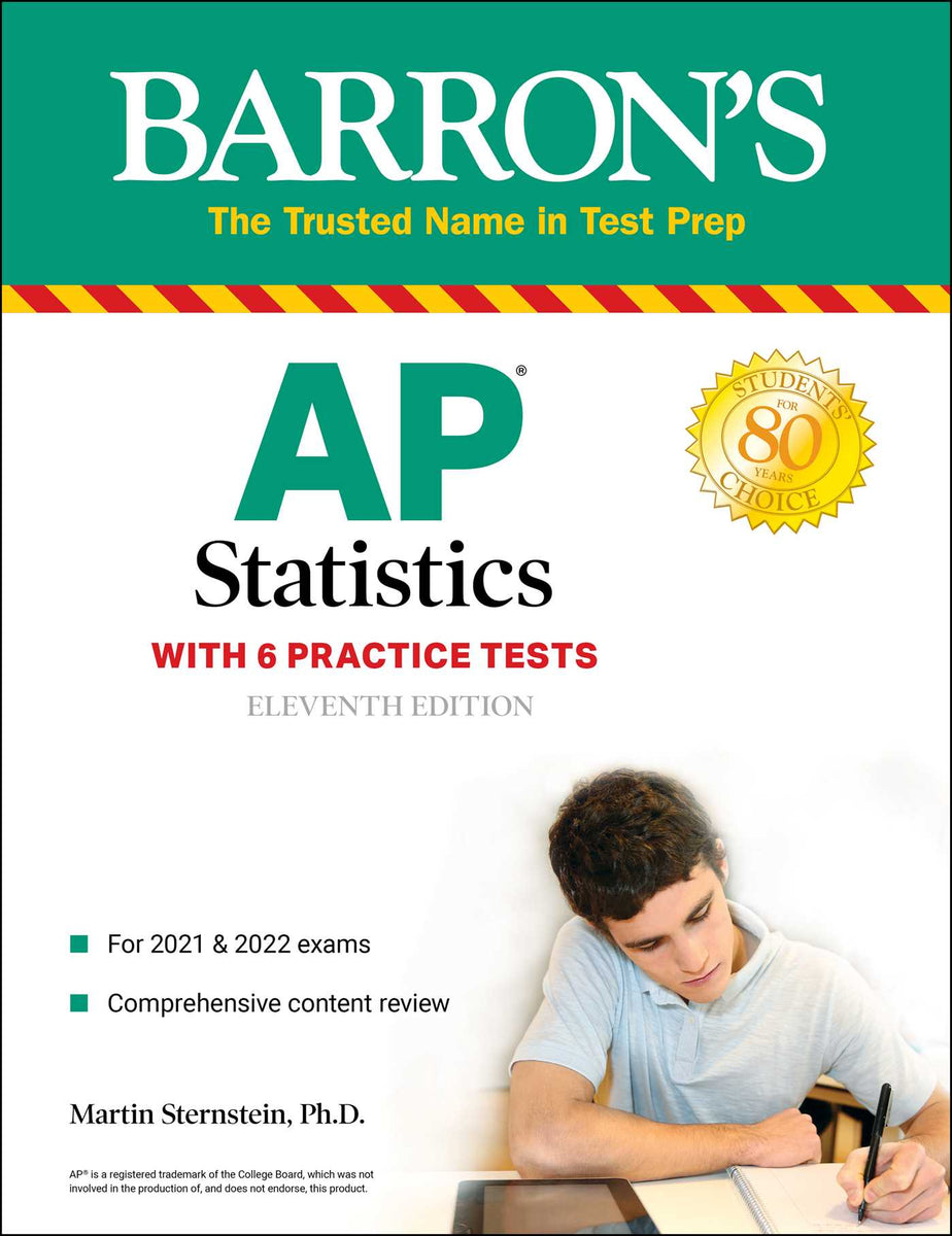 AP Statistics : With 6 Practice Tests – Pickwick Bookshop