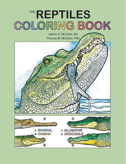 The Reptiles Coloring Book