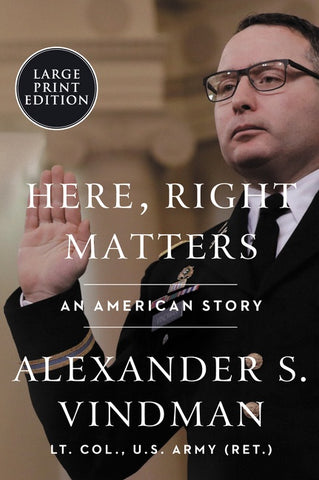 Here, Right Matters : An American Story