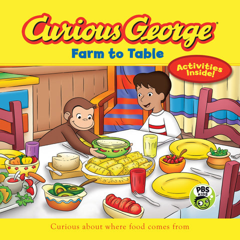 Curious George Farm To Table (cgtv 8x8)