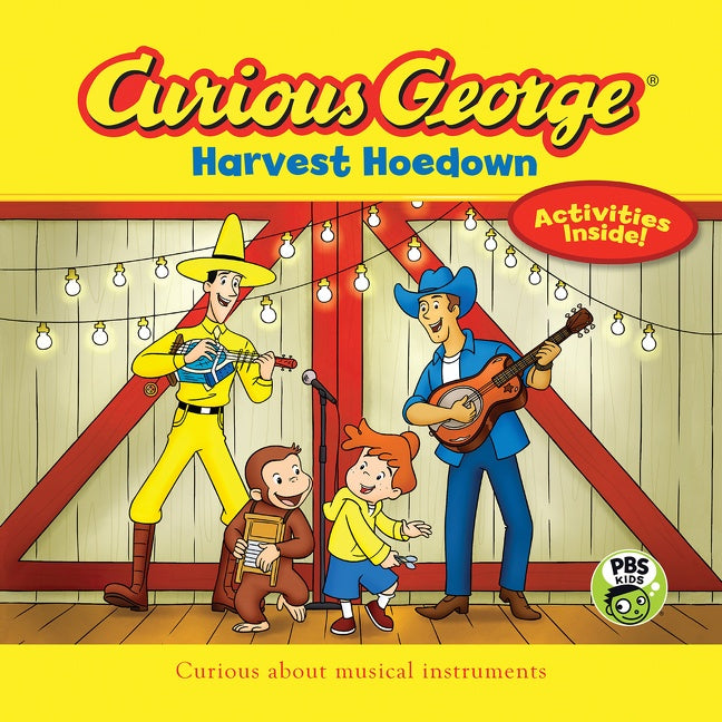 Curious George Harvest Hoedown (cgtv 8 X 8)