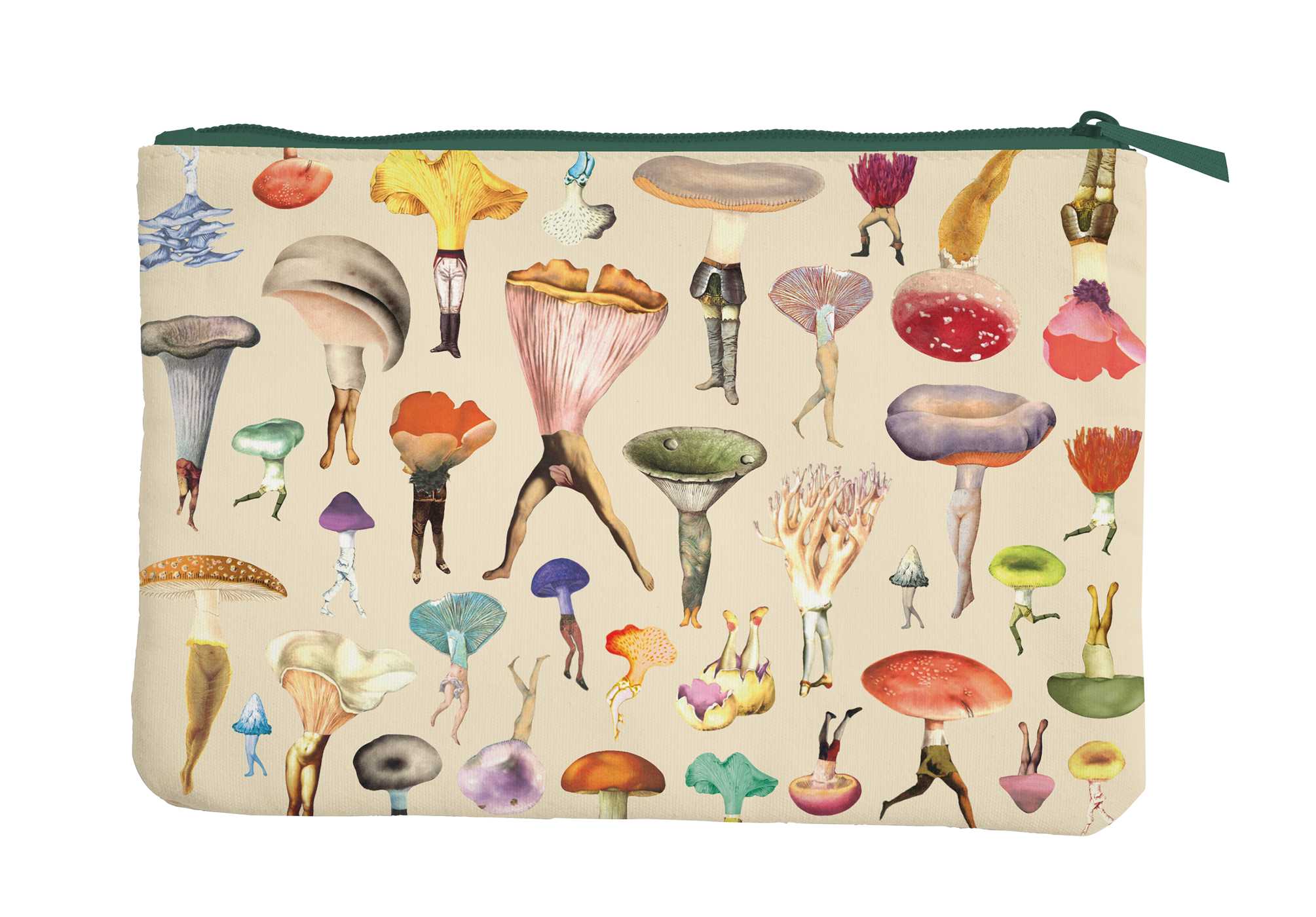Art of Nature: Fungi Accessory Pouch : (Gifts for Mushroom Enthusiasts and Nature Lovers, Cute Stationery, Back to School Supplies)