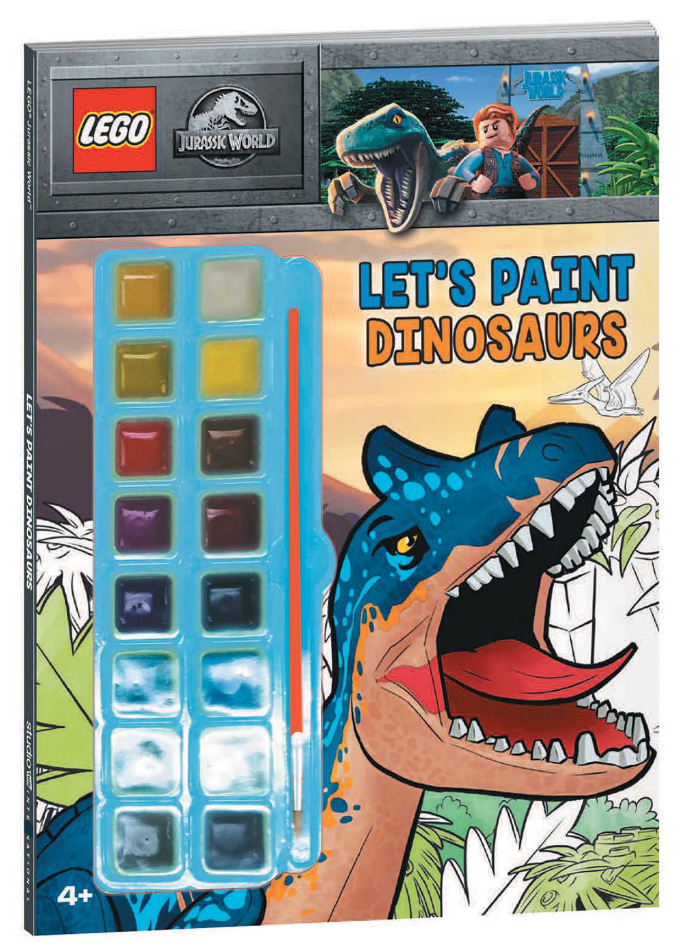 LEGO Jurassic World: Let's Paint Dinosaurs