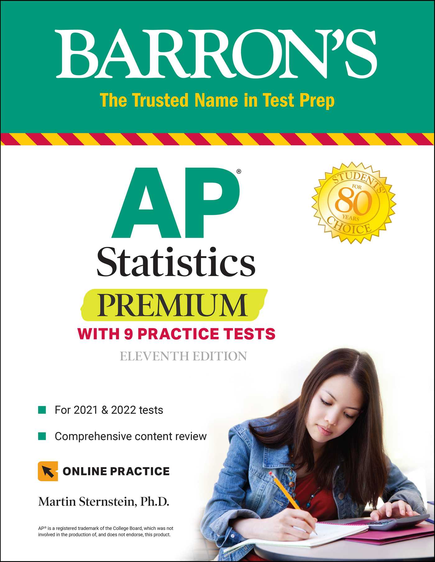 AP Statistics Premium : With 9 Practice Tests