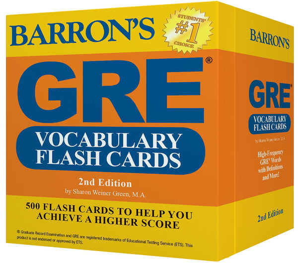 GRE Vocabulary Flash Cards – Pickwick Bookshop