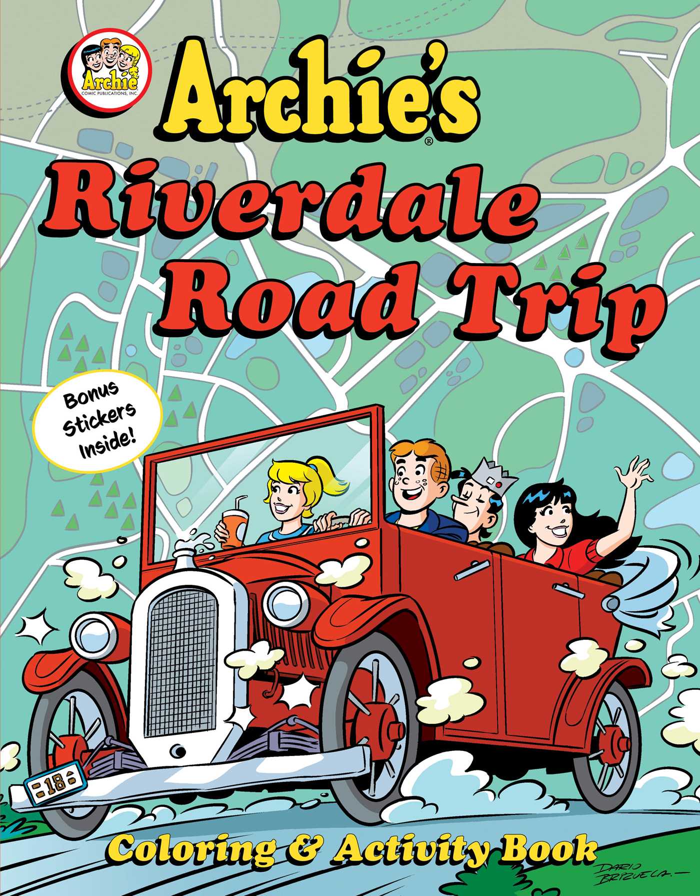 Archie's Riverdale Road Trip : Coloring & Activity Book