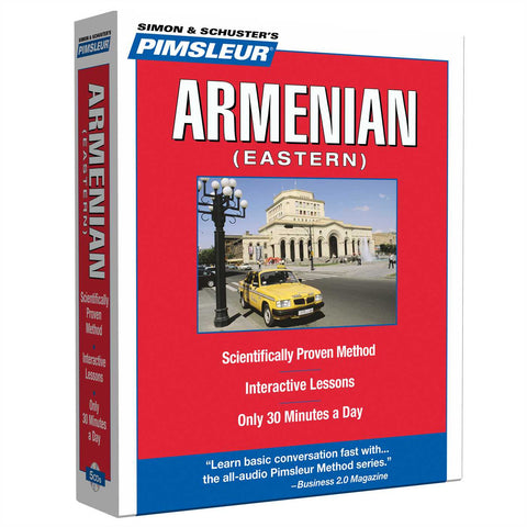 Pimsleur Armenian (Eastern) Level 1 CD : Learn to Speak and Understand Eastern Armenian with Pimsleur Language Programs