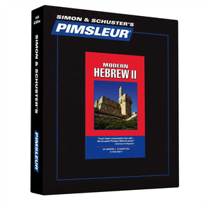 Pimsleur Hebrew Level 2 CD : Learn to Speak and Understand Hebrew with Pimsleur Language Programs