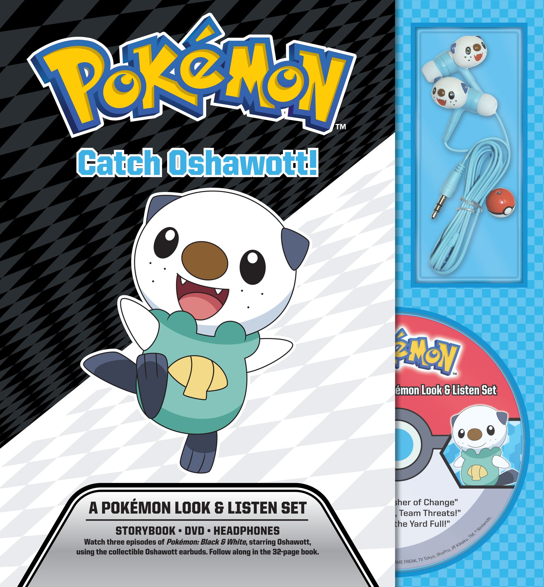 Catch Oshawott! A Pokémon Look & Listen Set