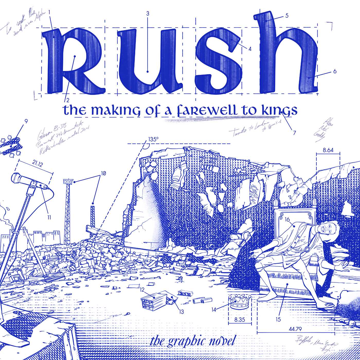 Rush: The Making of A Farewell to Kings : The Graphic Novel