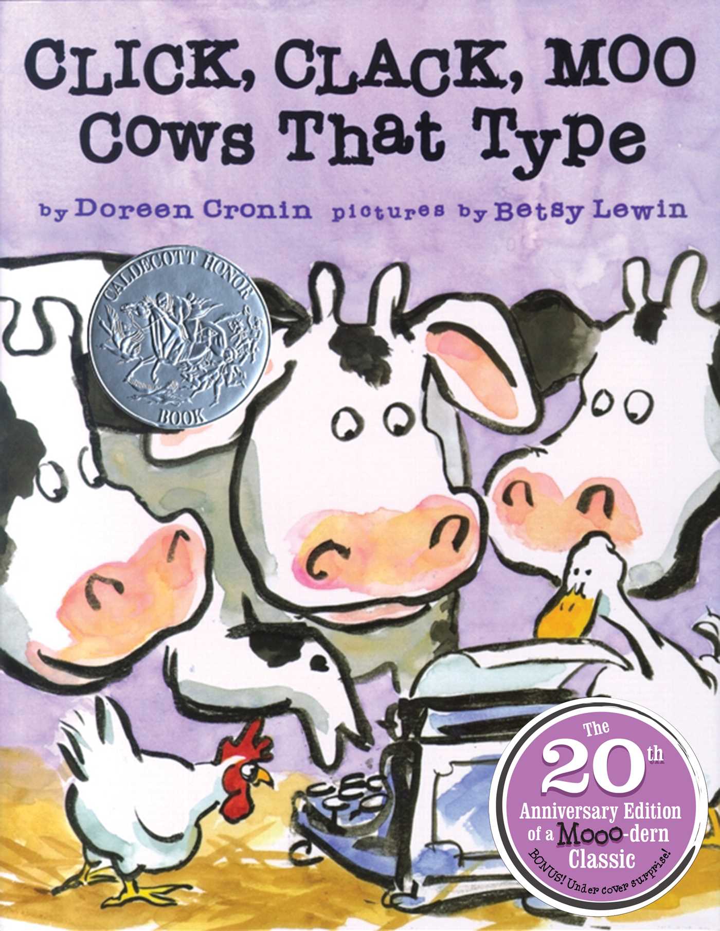 Click, Clack, Moo 20th Anniversary Edition : Cows That Type