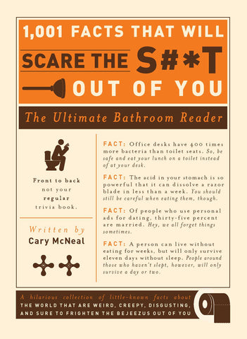 1,001 Facts that Will Scare the S#*t Out of You : The Ultimate Bathroom Reader