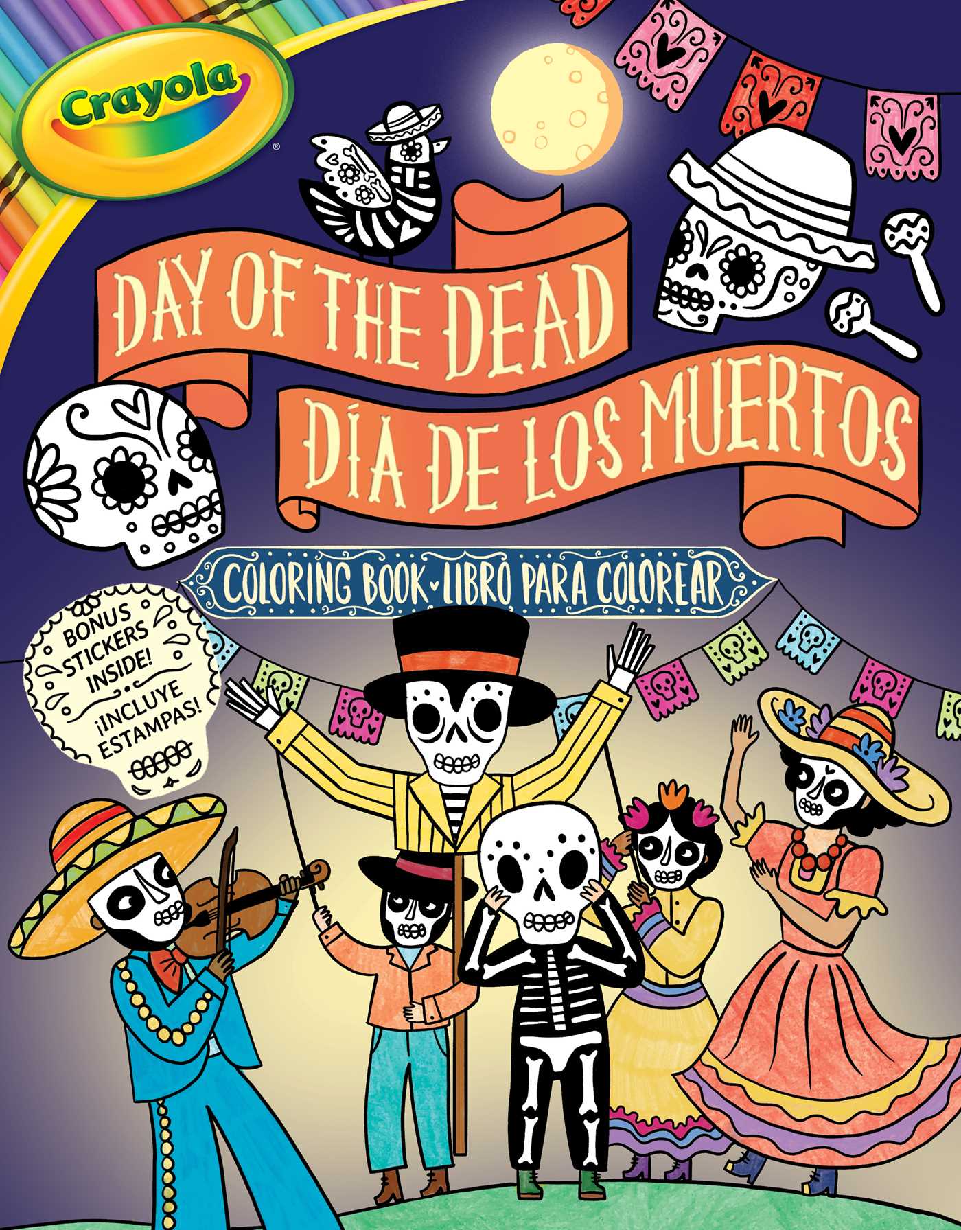 Crayola Day of the Dead/Día de los Muertos Coloring Book
