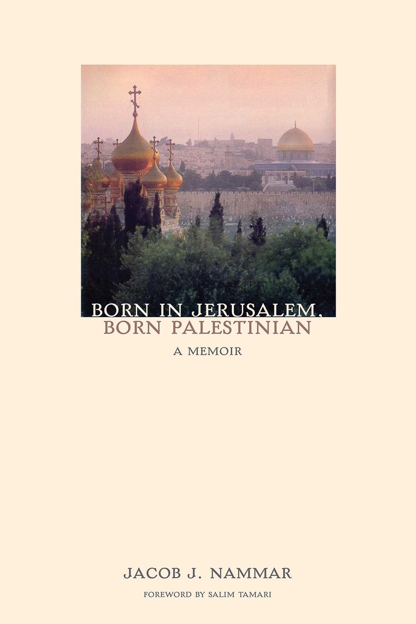 Born in Jerusalem, Born Palestinian : A Memoir