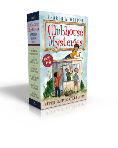 Clubhouse Mysteries Super Sleuth Collection : The Buried Bones Mystery; Lost in the Tunnel of Time; Shadows of Caesar's Creek; The Space Mission Adventure; The Backyard Animal Show; Stars and Sparks on Stage