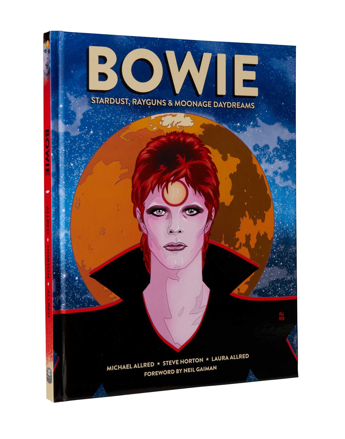 BOWIE : Stardust, Rayguns, & Moonage Daydreams (OGN biography of Ziggy Stardust, gift for Bowie fan, gift for music lover, Neil Gaiman, Michael Allred)