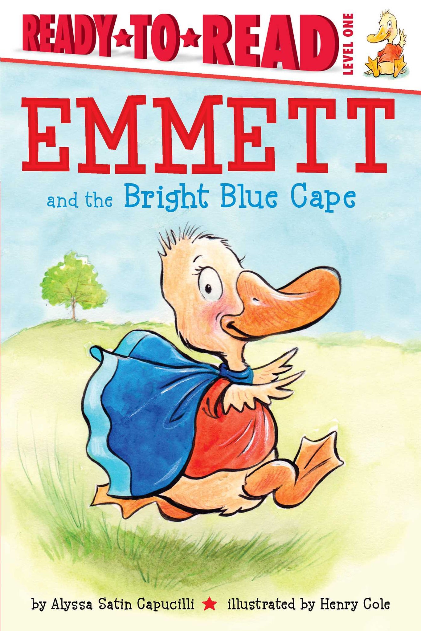 Emmett and the Bright Blue Cape : Ready-to-Read Level 1