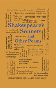 Shakespeare's Sonnets and Other Poems