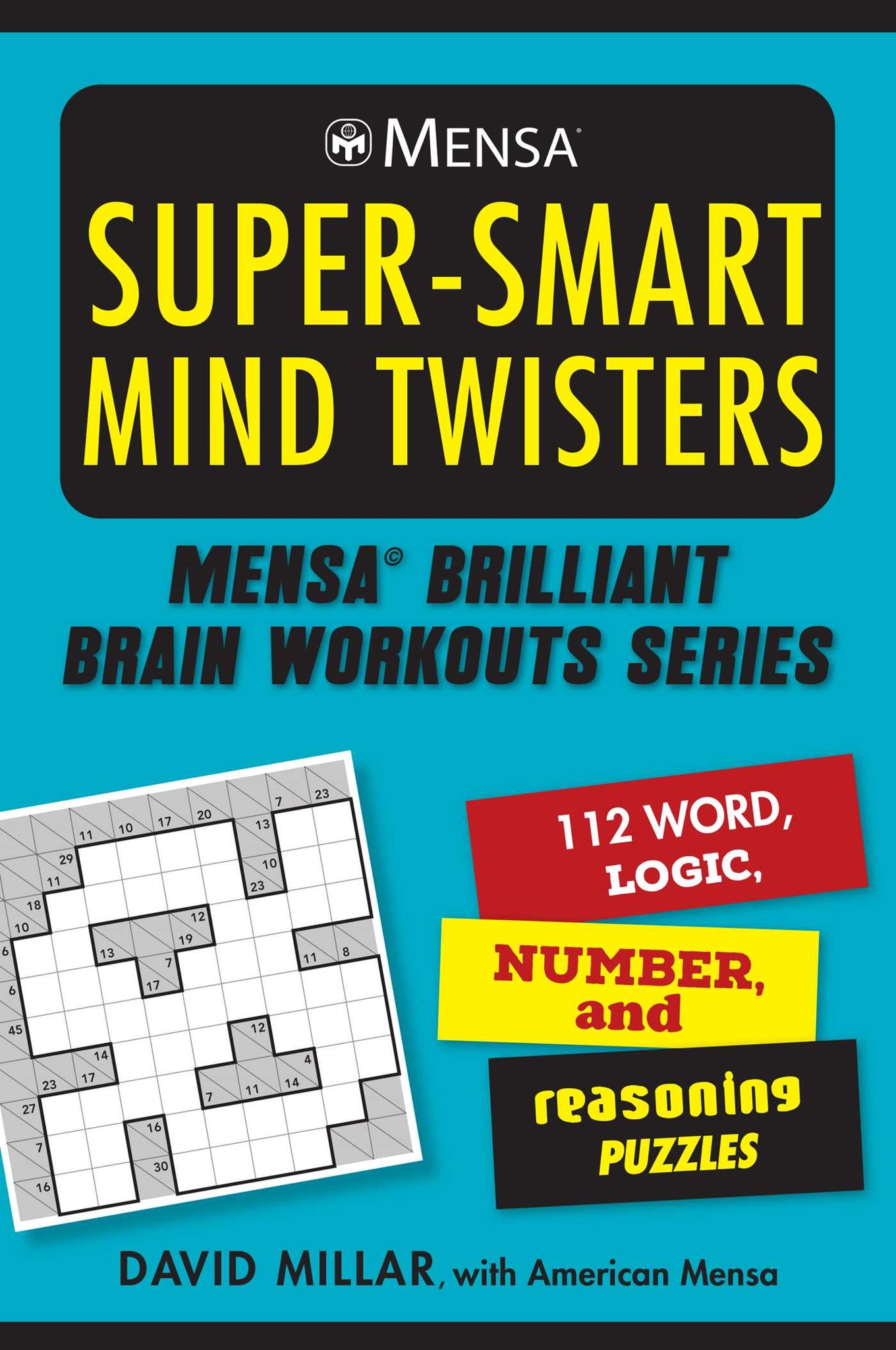Mensa® Super-Smart Mind Twisters : 112 Word, Logic, Number, and Reasoning Puzzles
