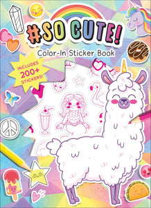 #SoCute! Color-In Stickers
