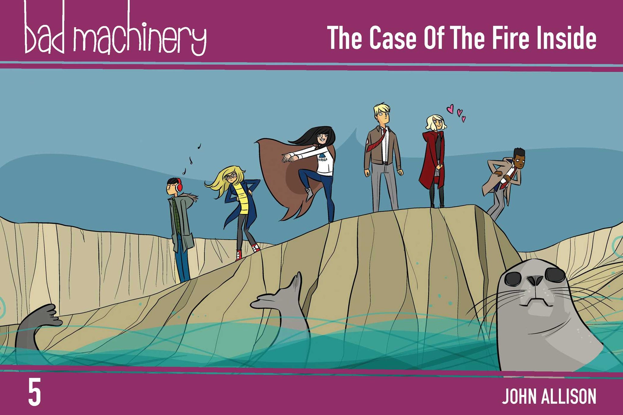 Bad Machinery Vol. 5 : The Case of the Fire Inside, Pocket Edition