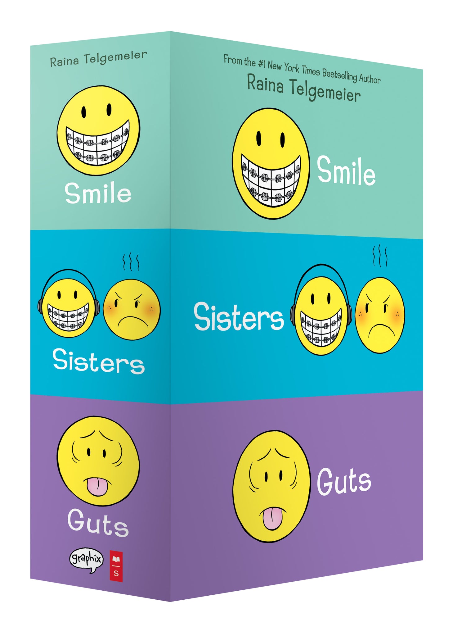 Smile, Sisters, and Guts: The Box Set – Pickwick Bookshop