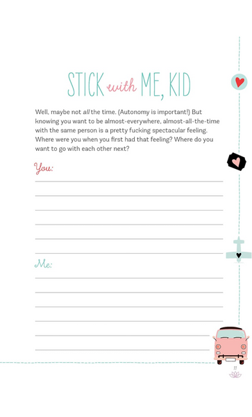 Zen as F*ck for You & Me : A Journal for Ditching the Small Stuff and Loving the Sh*t Out of Your Relationship