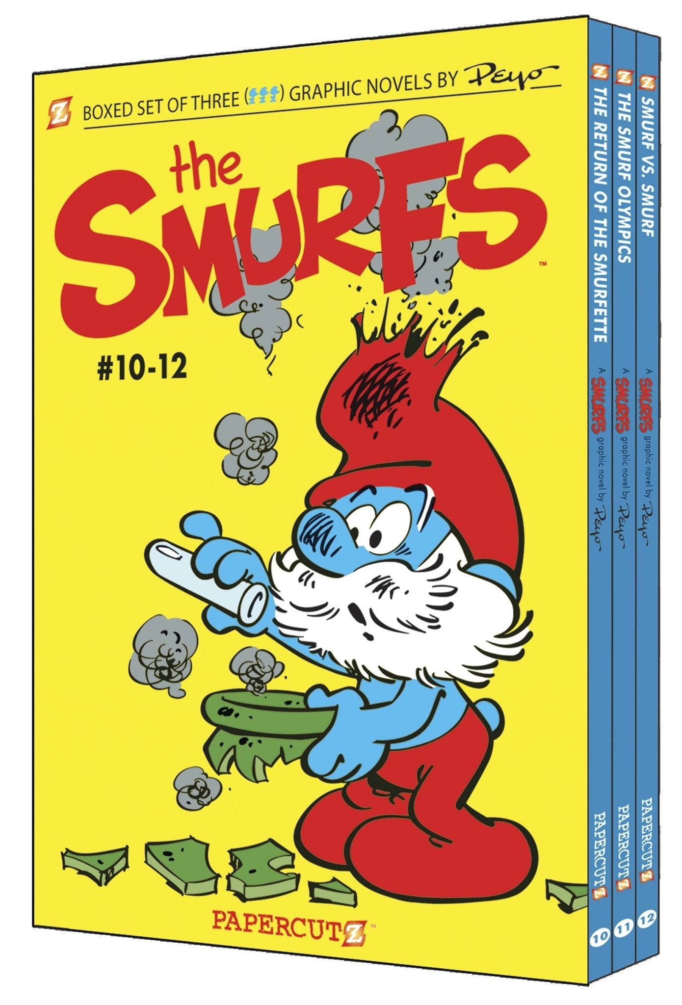The Smurfs Graphic Novels Boxed Set: Vol. #10-12 – Pickwick Bookshop