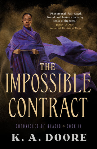 The Impossible Contract : Book 2 in the Chronicles of Ghadid