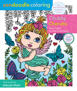 Zendoodle Coloring: Chubby Cherubs : Baby Angels to Color and Display