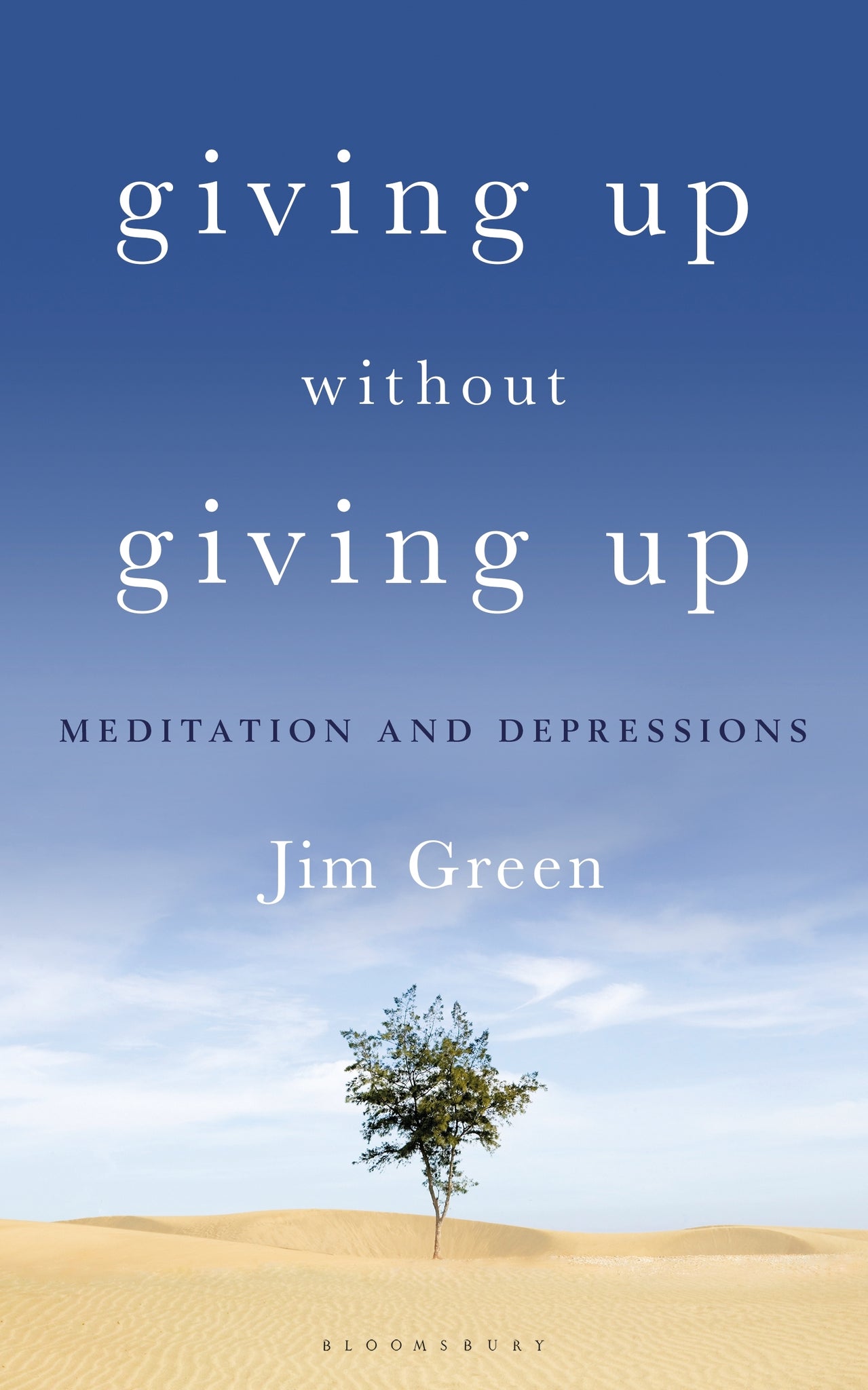 Giving Up Without Giving Up : Meditation and Depressions